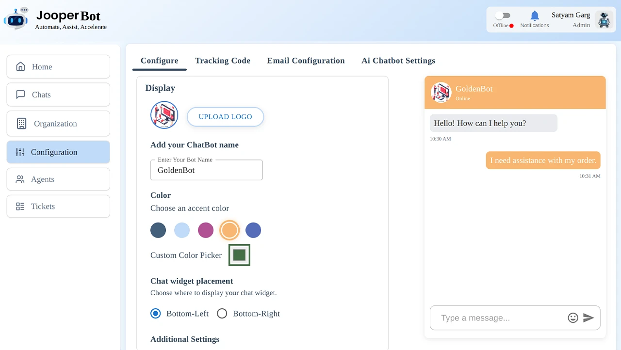 AI Chatbot Feature