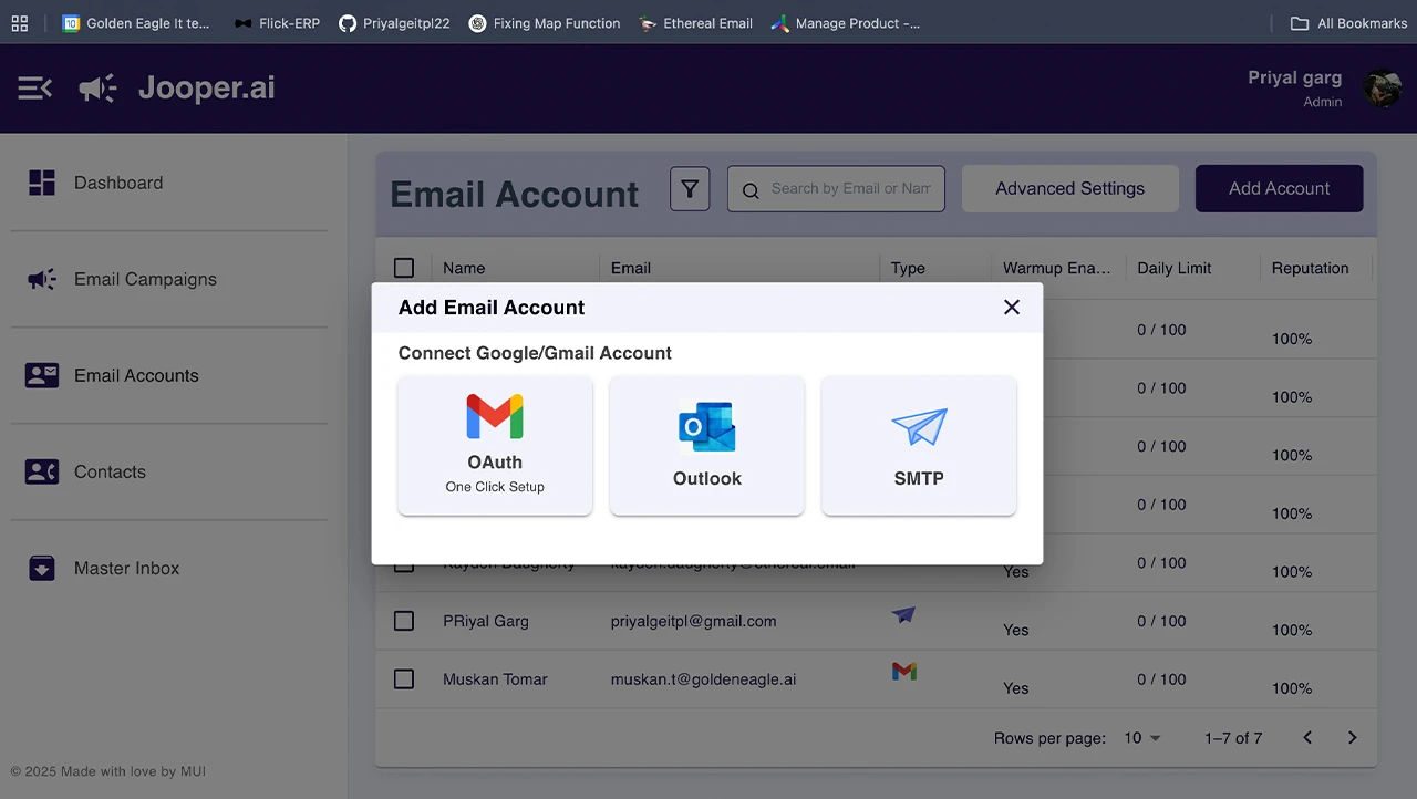 Email Automation Feature